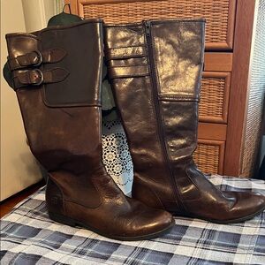 Born - Brown Leather Riding Boots